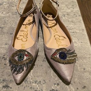 Anthropology Rexley Evil Eye flats by Sam Edelman. Brand New. Exc. condition.